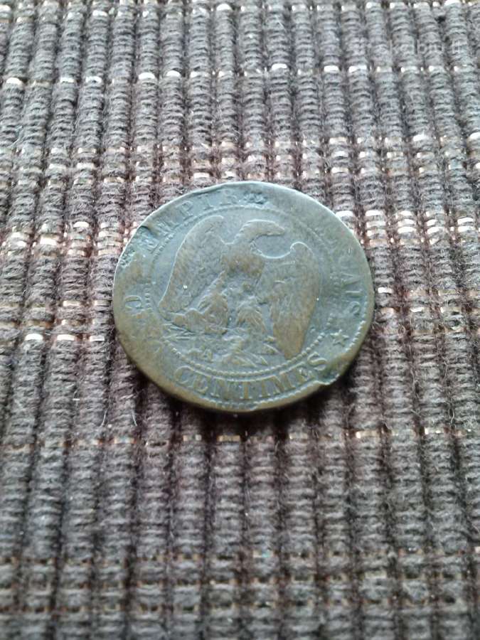 Monetos.1855m france.napalion III - nuotraukos Nr. 4