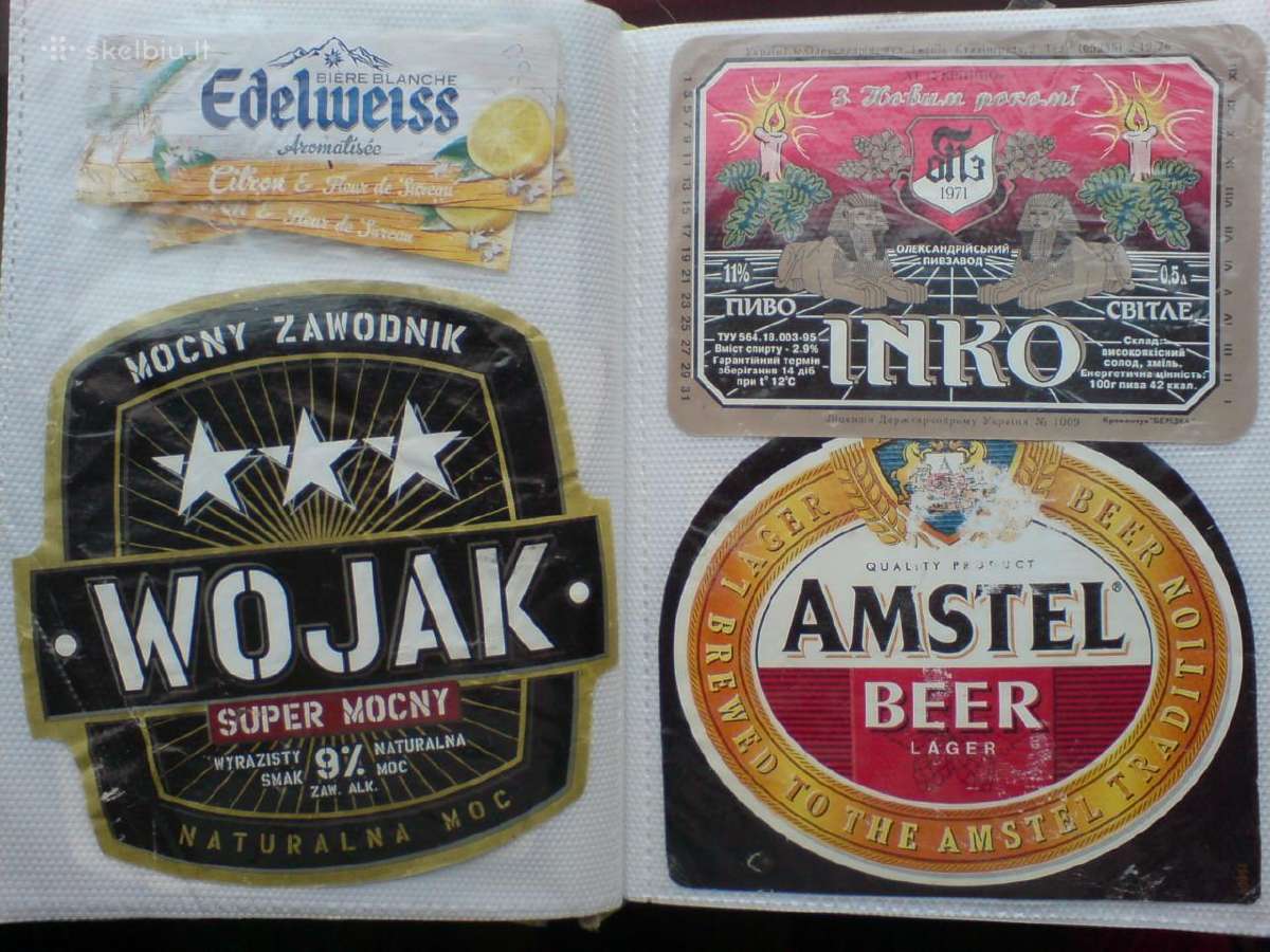Alaus etiketės -2 - nuotraukos Nr. 6