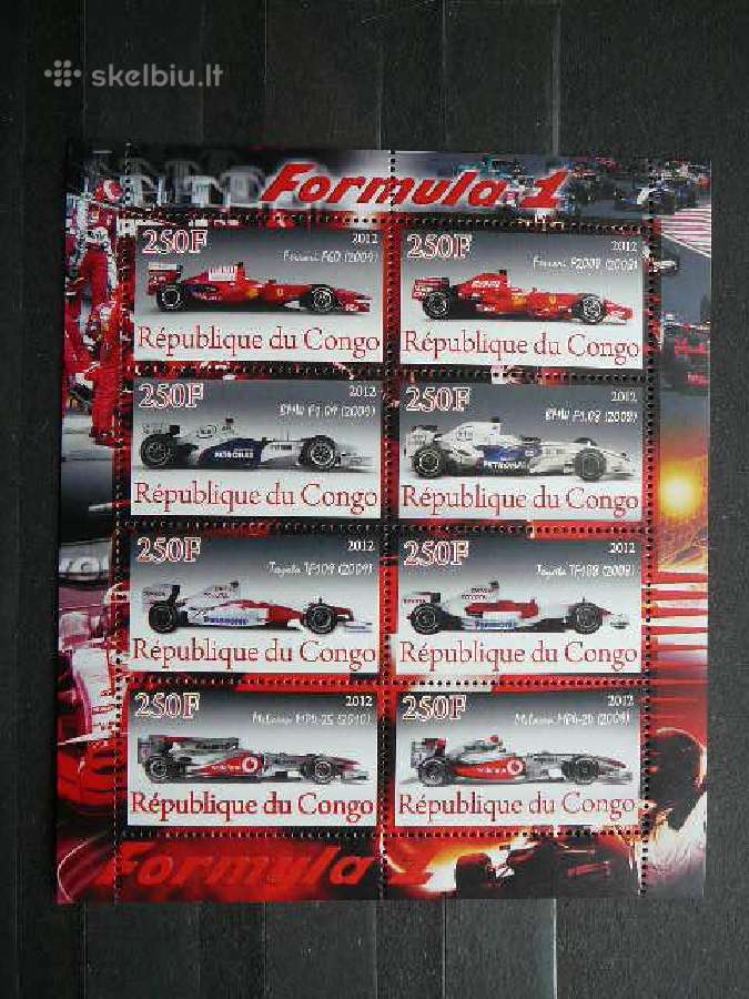 Automobiliai Formule Kongas 2012 svarus s1002a/b