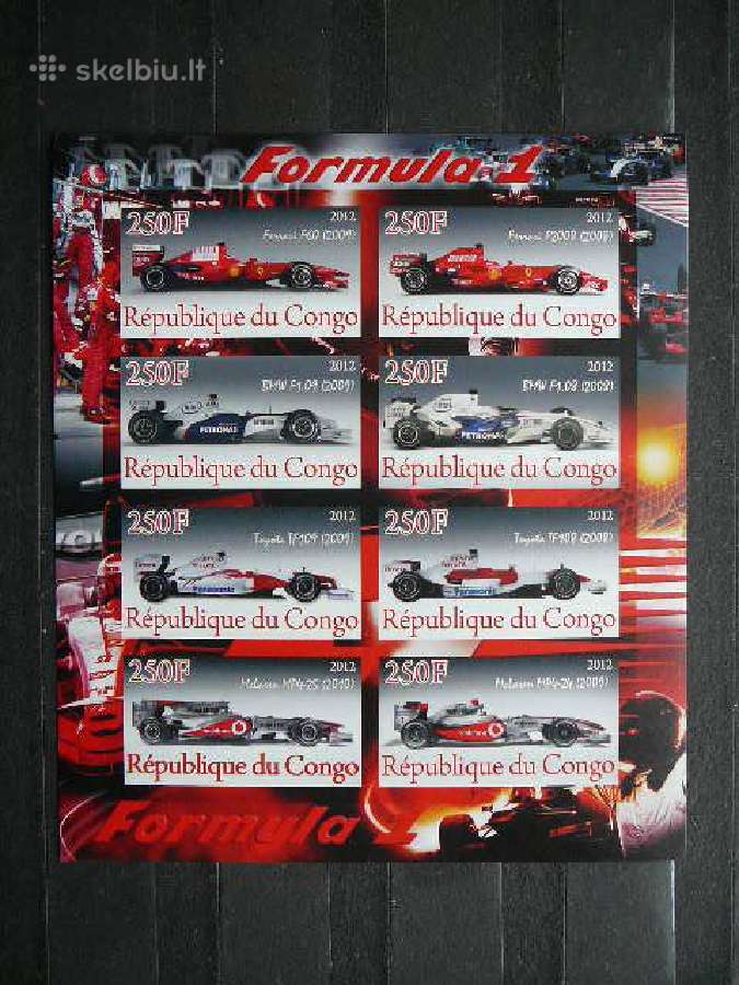 Automobiliai Formule Kongas 2012 svarus s1002a/b - nuotraukos Nr. 2