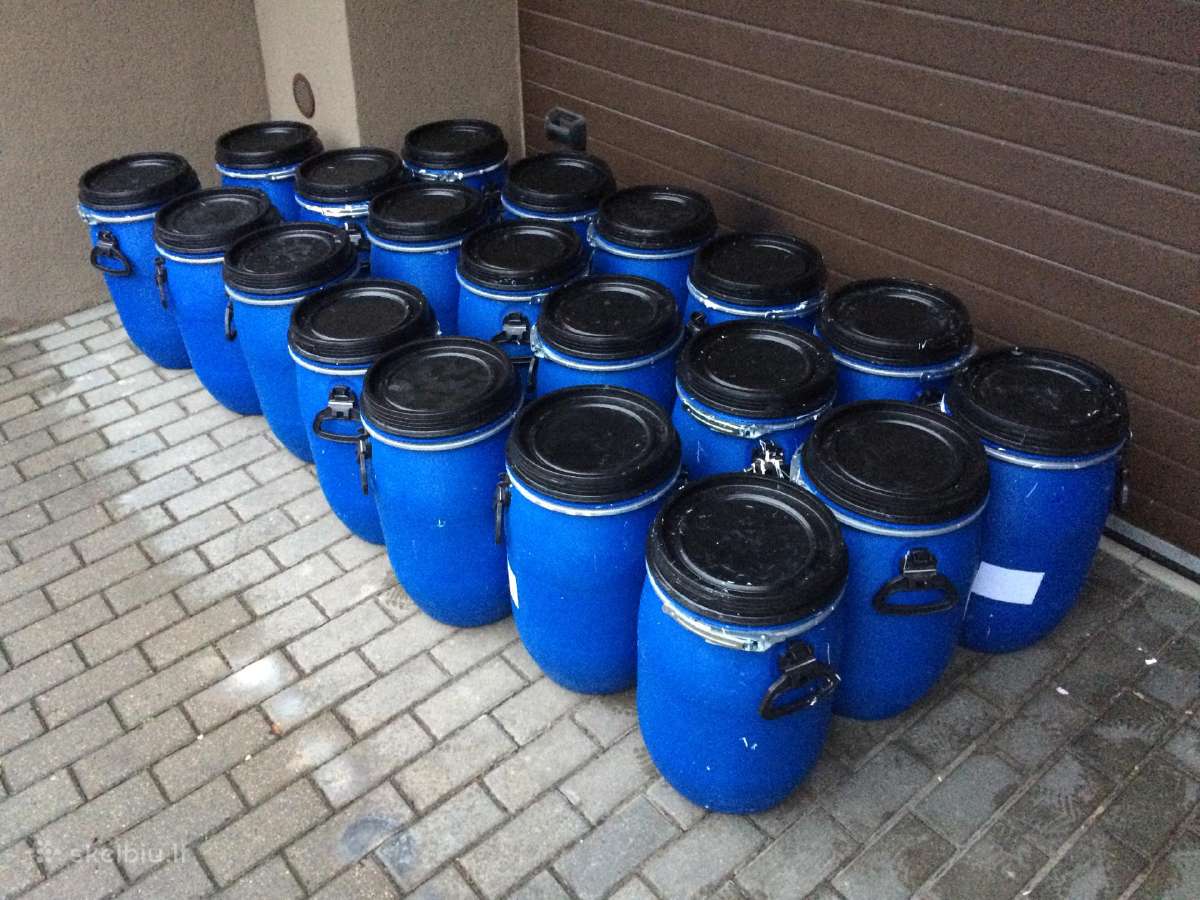 30 ltr hermetine storasiene plastikine talpa,tara - nuotraukos Nr. 4