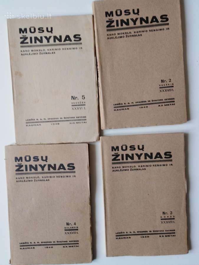 Tarpukario knygos ir spauda - nuotraukos Nr. 7