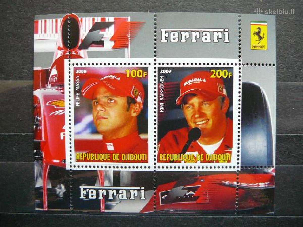 Automobiliai Ferrari svarus g012a/b