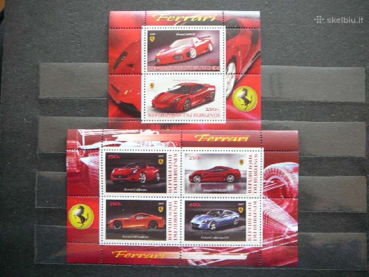 Automobiliai Ferrari 2009 svarus g054/5a
