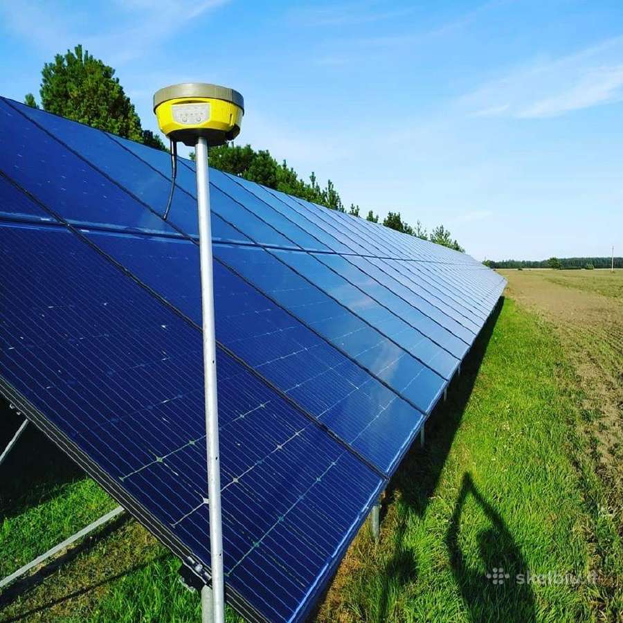 Saulės elektrinių montavimo darbai