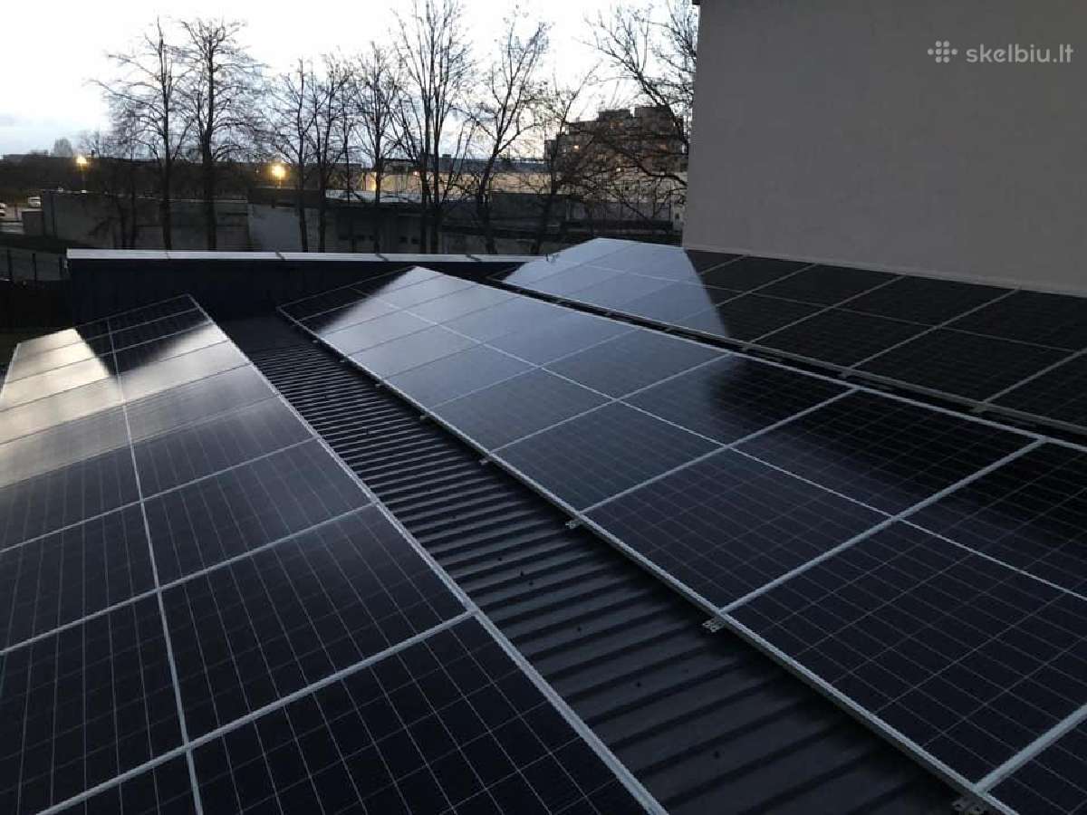Saulės elektrinių montavimo darbai - nuotraukos Nr. 7