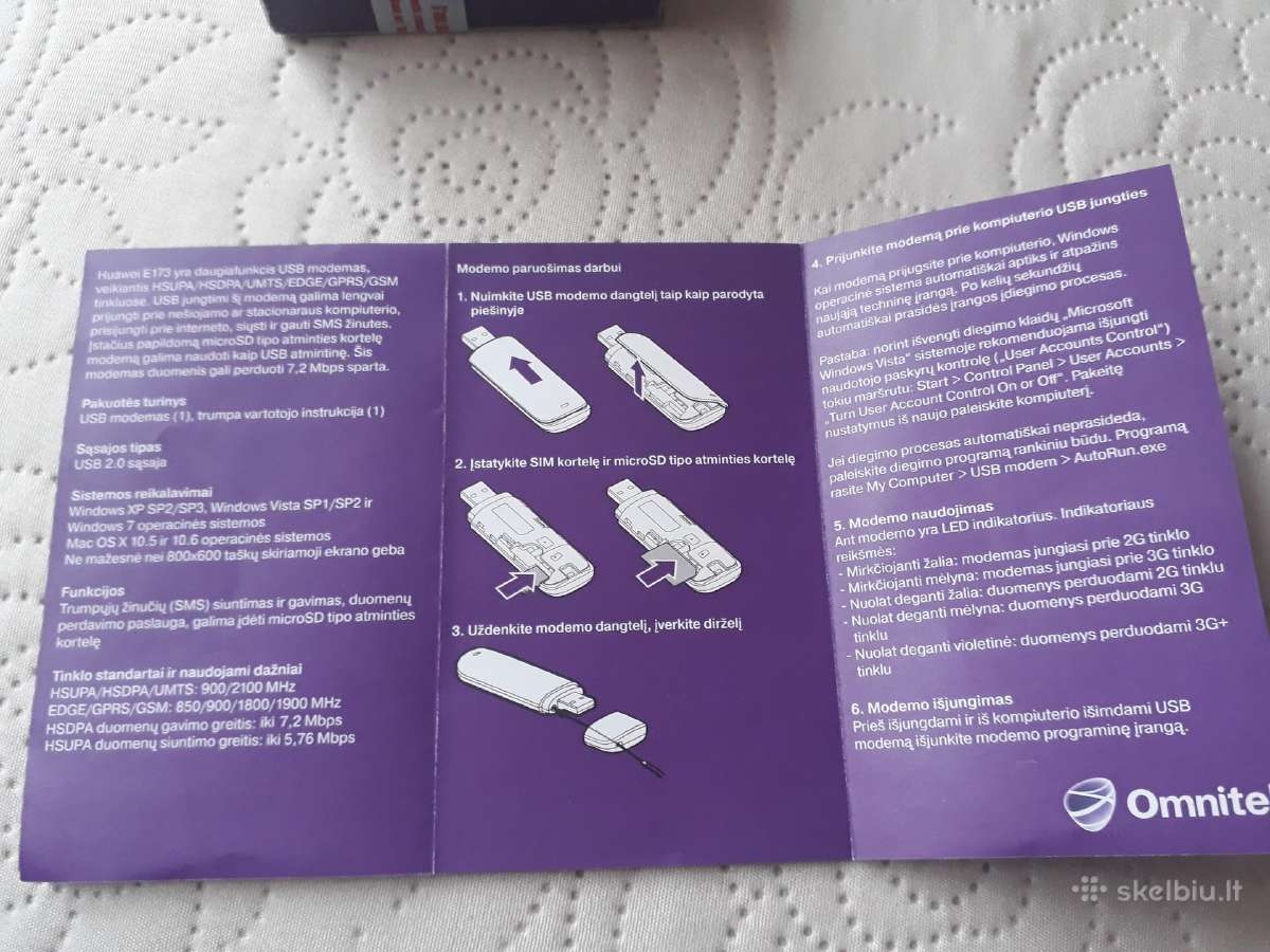Mobilaus interneto adapteris - nuotraukos Nr. 11