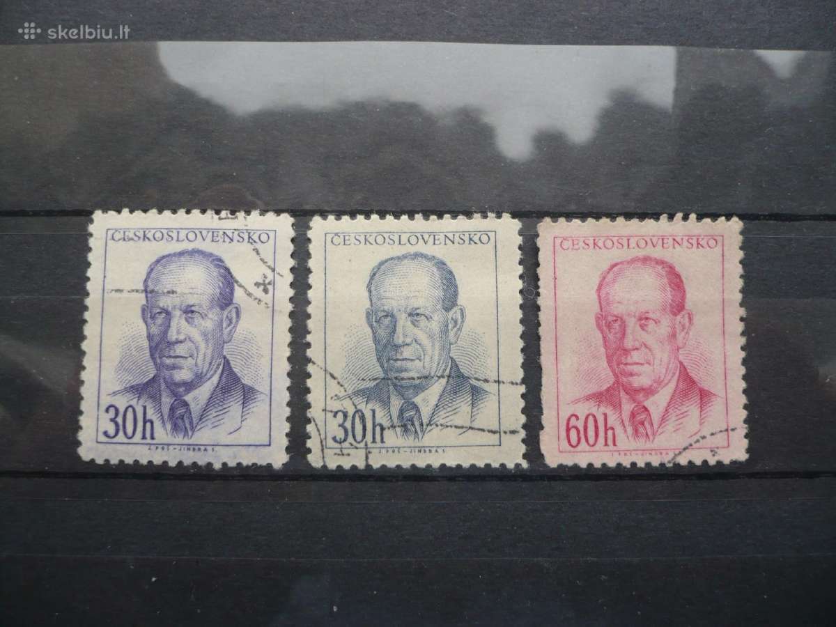 1953 -1956 President Zapotocky, 1884-1957