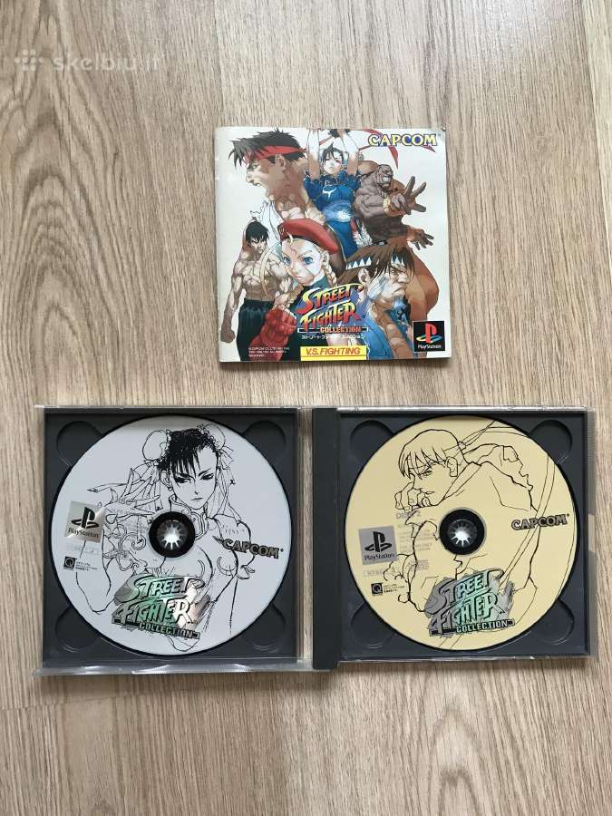 Street fighter collection ntsc japan, ps1, psx, - nuotraukos Nr. 8