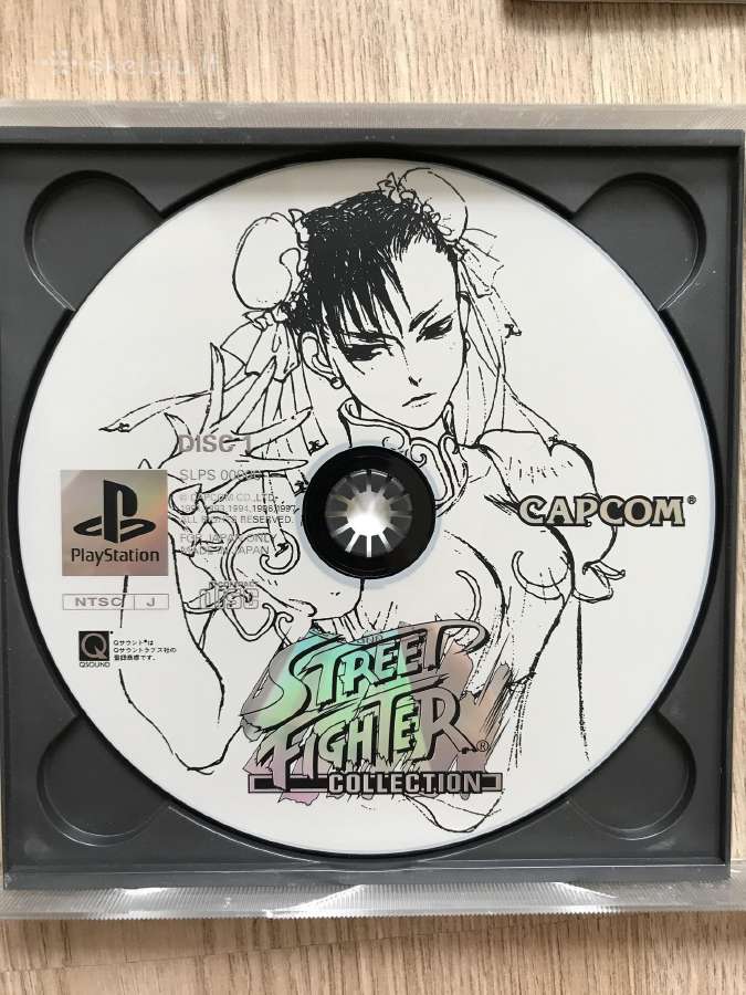 Street fighter collection ntsc japan, ps1, psx, - nuotraukos Nr. 9
