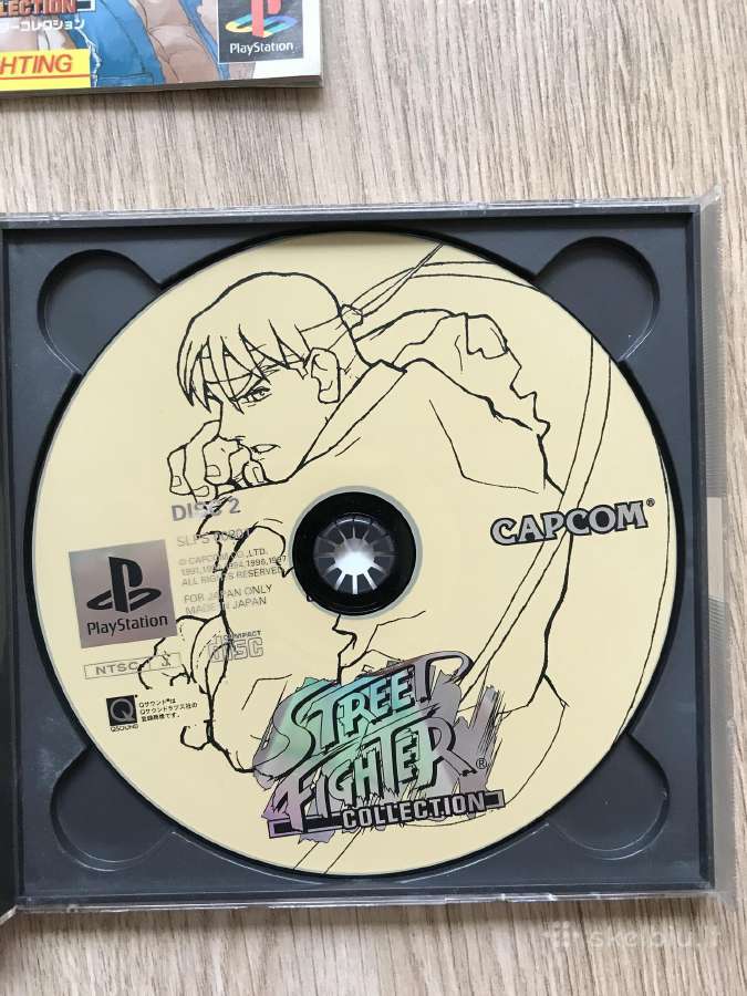 Street fighter collection ntsc japan, ps1, psx, - nuotraukos Nr. 10