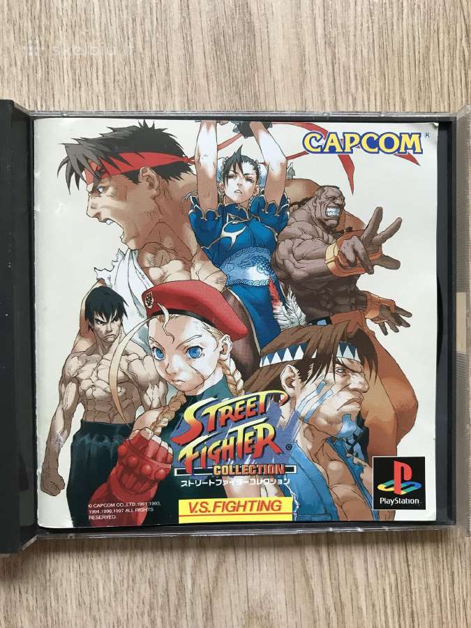 Street fighter collection ntsc japan, ps1, psx, - nuotraukos Nr. 12