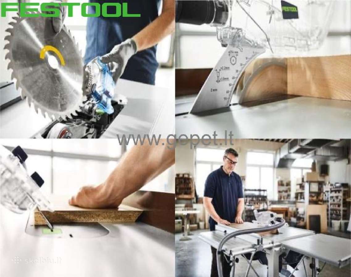 Festool įrankiai ir jų priedai. Nauji. Akcijos - nuotraukos Nr. 6