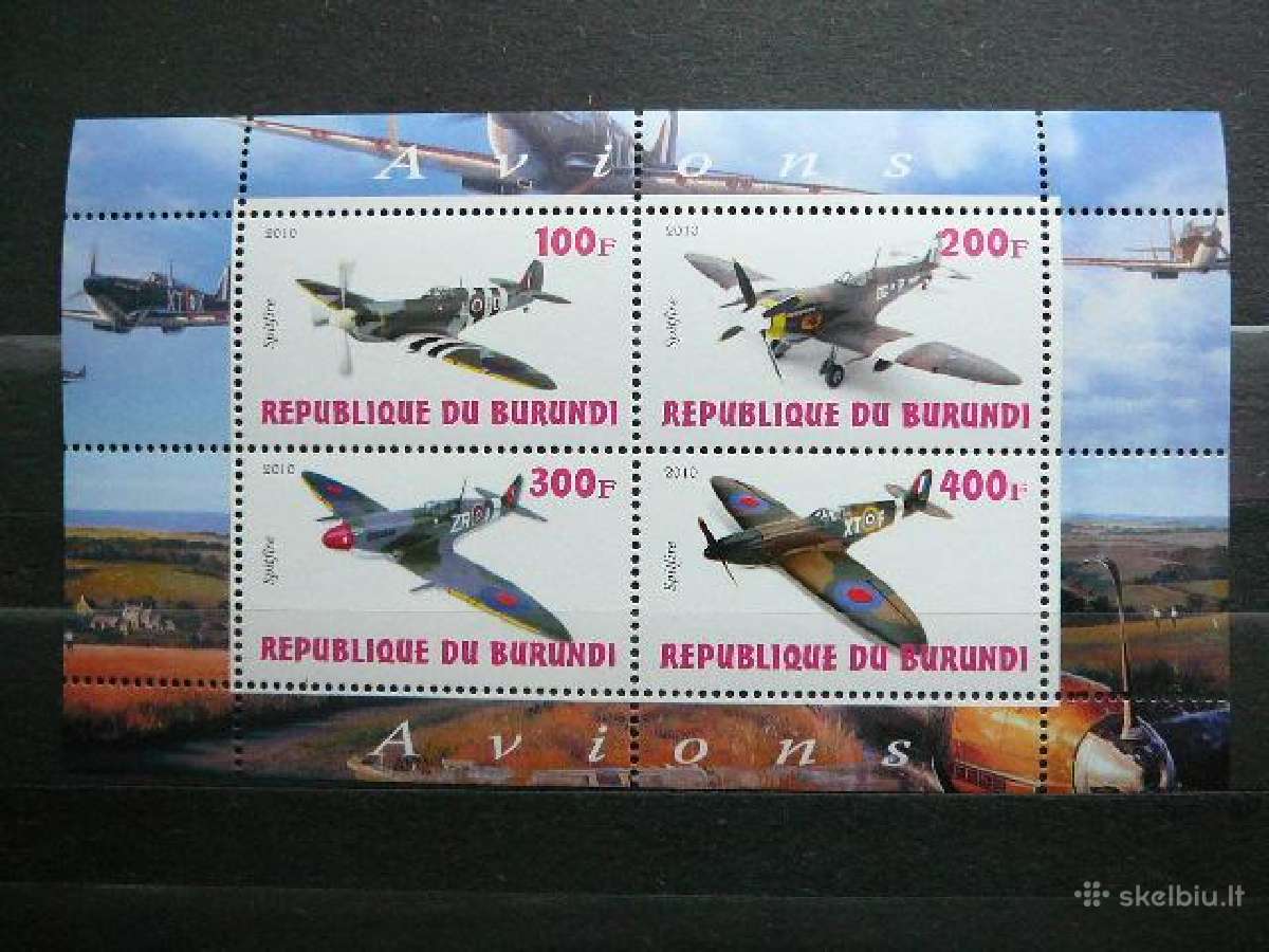 Lektuvai Burundis 2010 svarus g200a