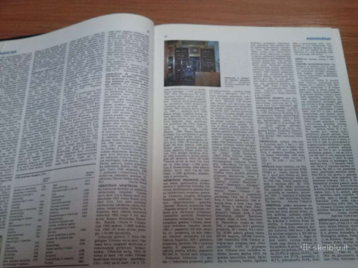 Knyga. Lietuvos enciklopedija. 1 tomas. - nuotraukos Nr. 6