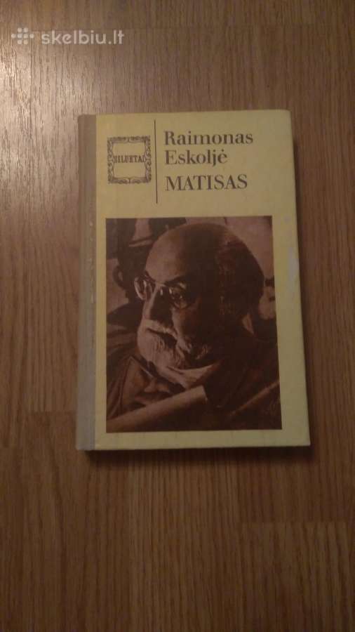 Parduodu Matiso biografinę knygą