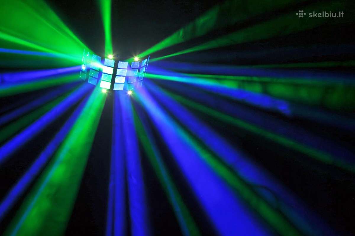 Beamz LED Butterfly su stroboskopu - nuotraukos Nr. 4