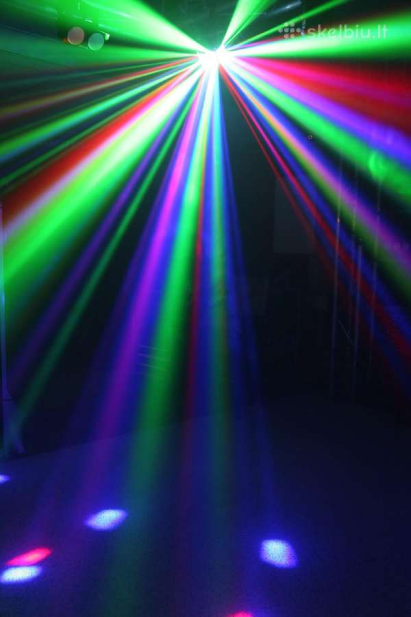 Beamz LED Butterfly su stroboskopu - nuotraukos Nr. 5