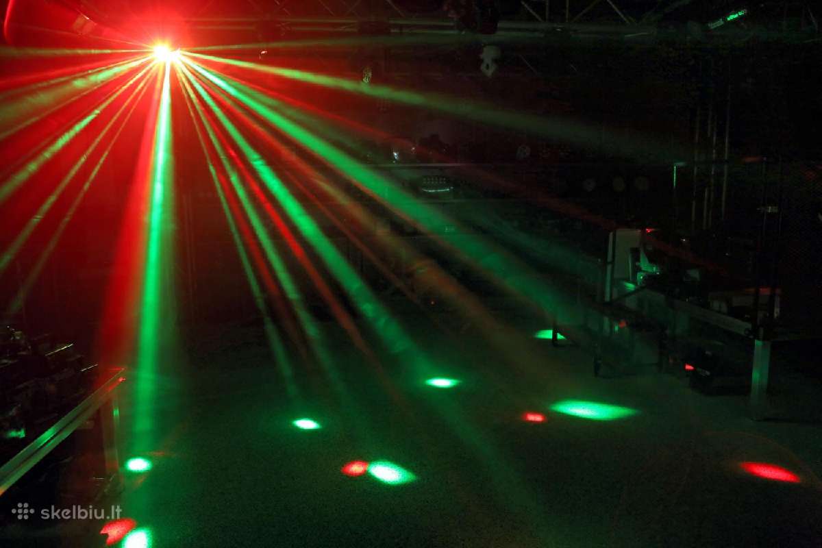 Beamz LED Butterfly su stroboskopu - nuotraukos Nr. 6