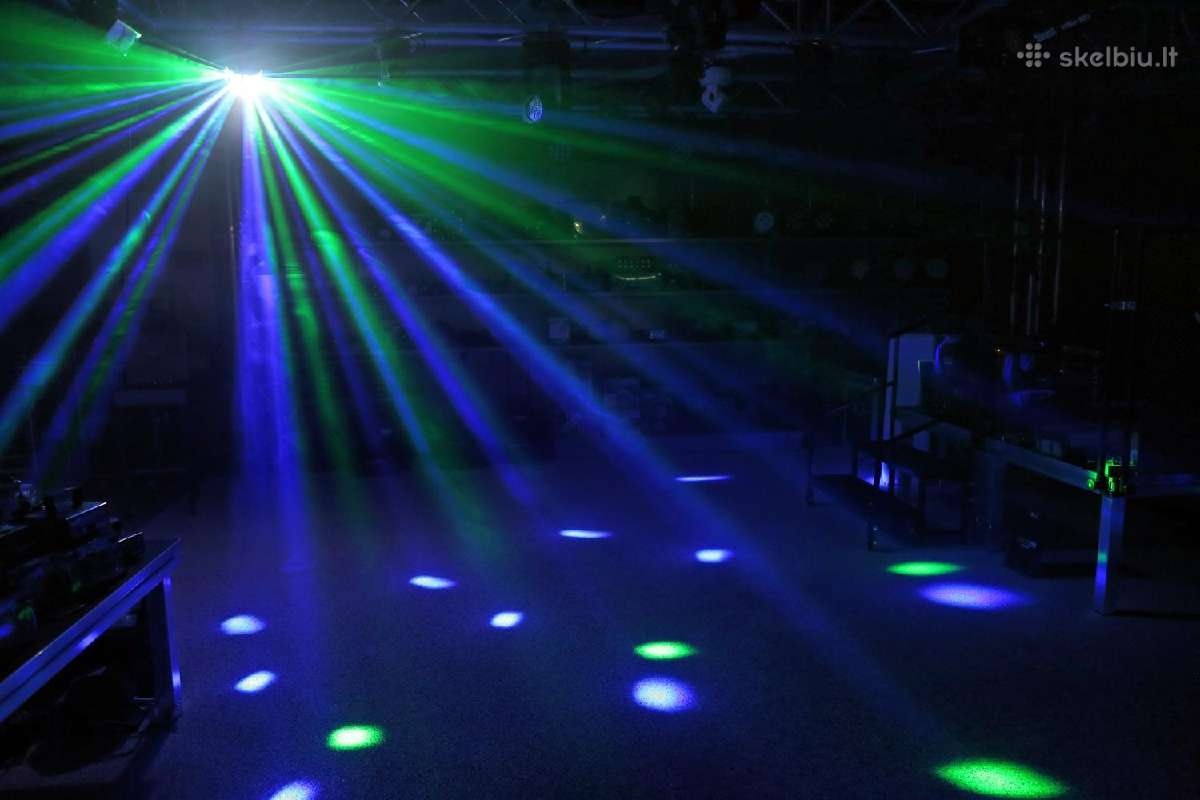 Beamz LED Butterfly su stroboskopu - nuotraukos Nr. 8