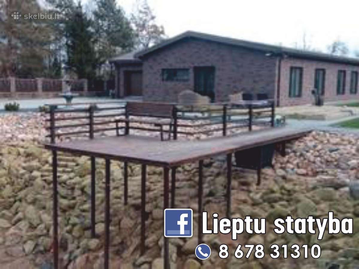 Lieptai, lieptų statyba, liepto statyba - nuotraukos Nr. 2