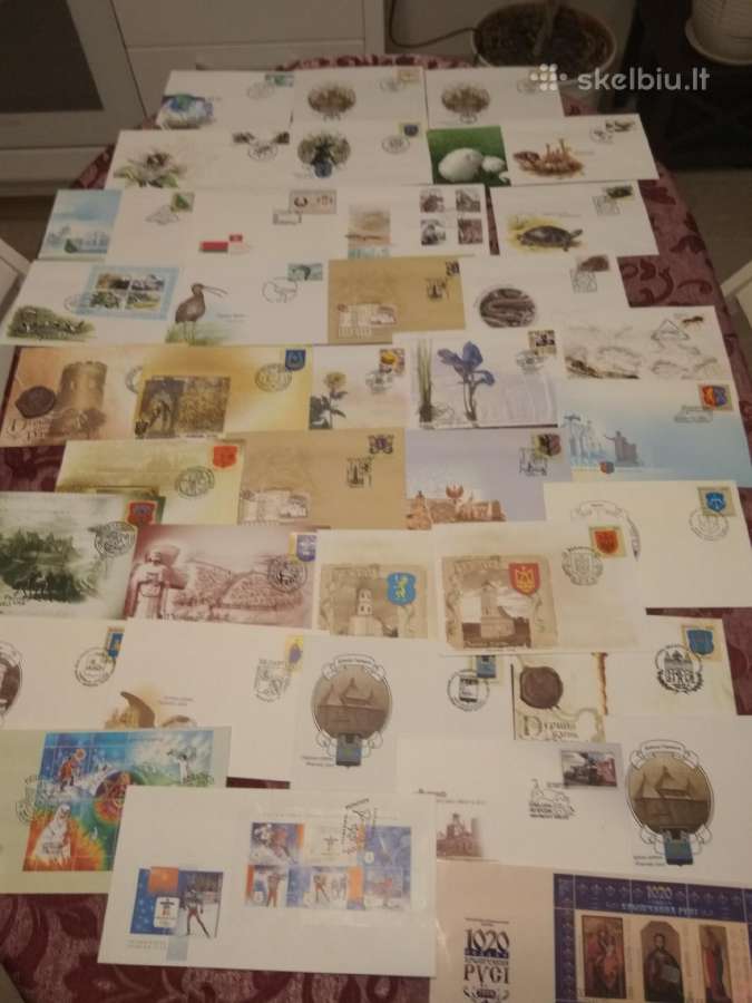 Vokų kolekcija iš Baltarusijos (120 vienetų)