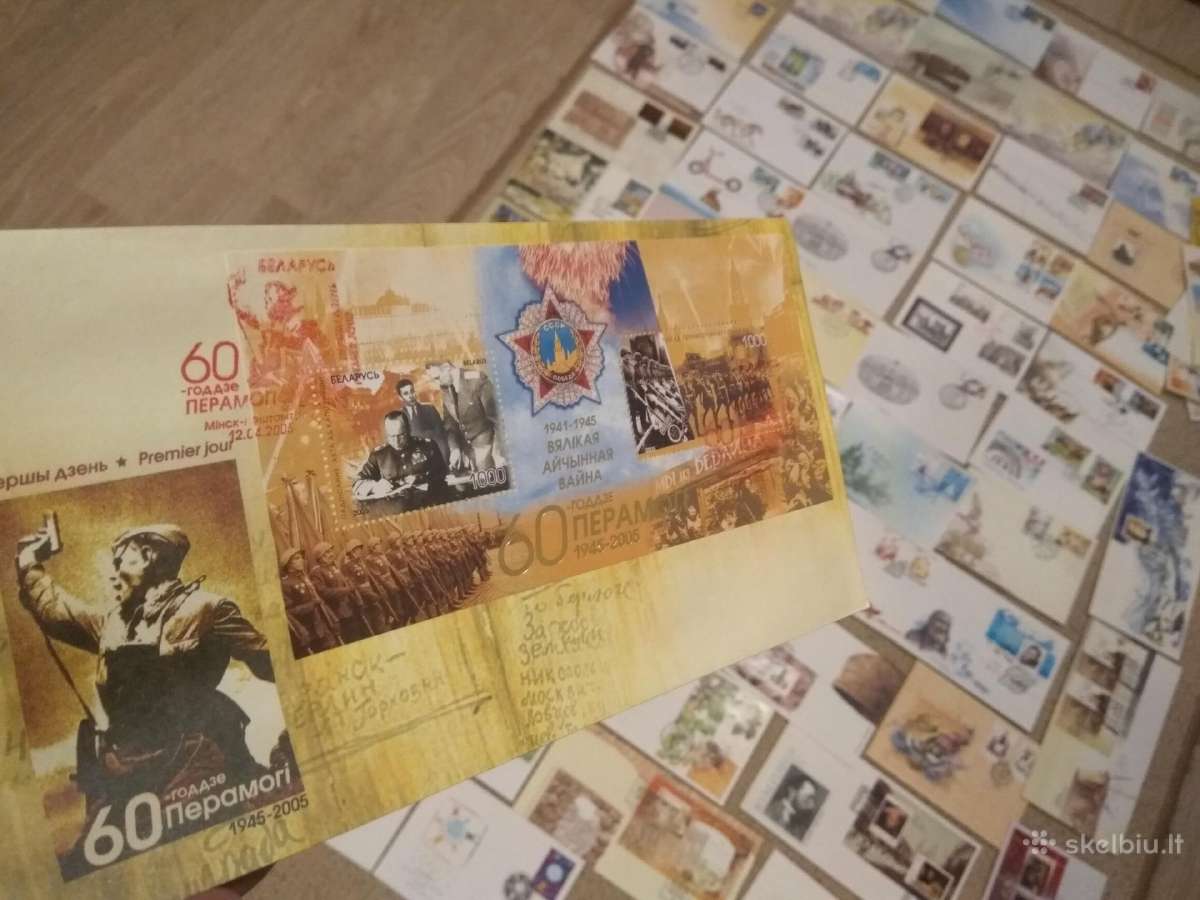 Vokų kolekcija iš Baltarusijos (120 vienetų) - nuotraukos Nr. 7