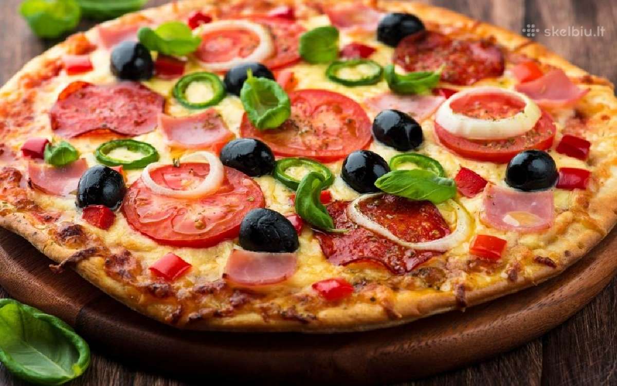 Parduodu aukštos kokybės itališkos picos technolog