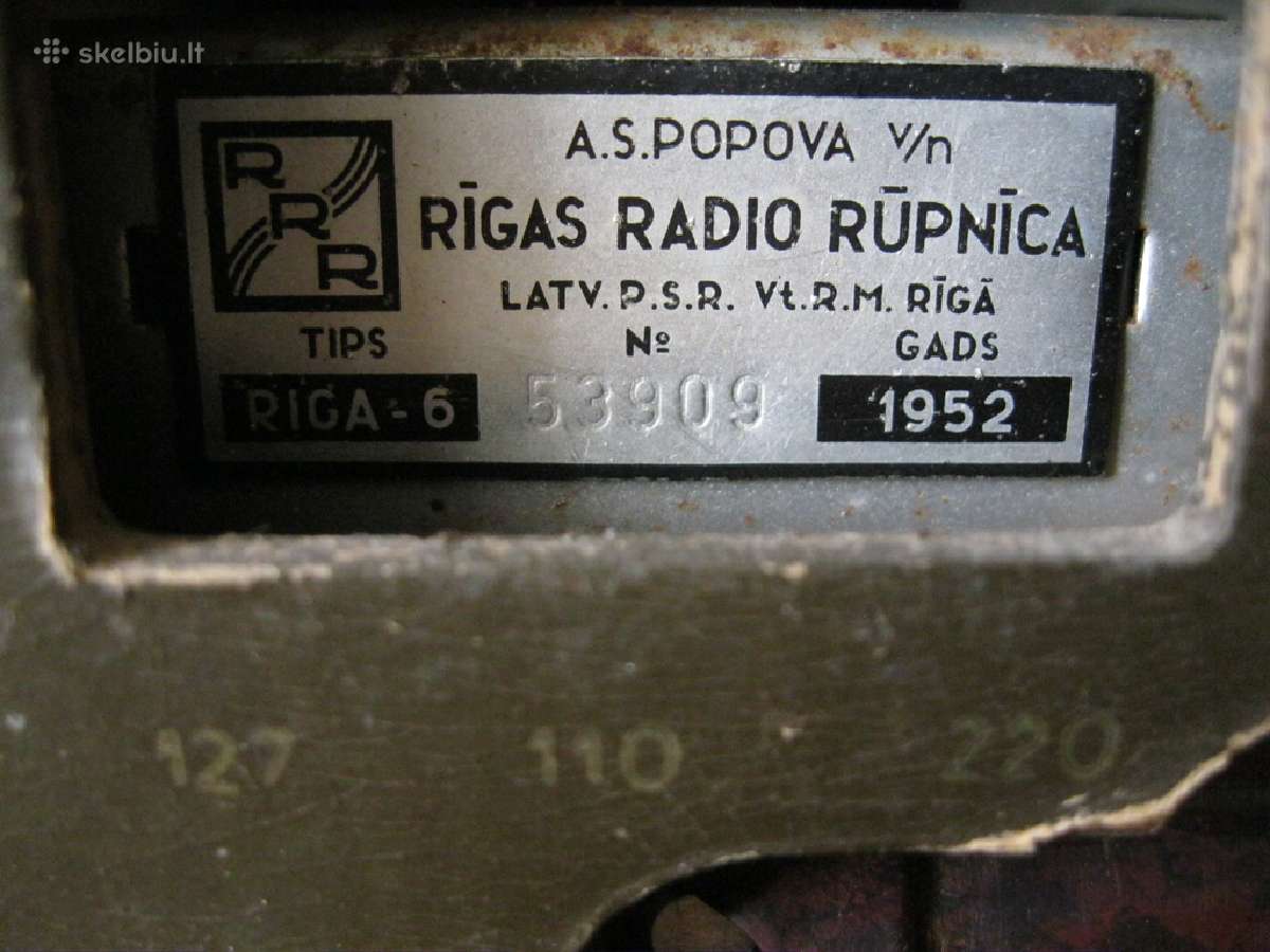 Riga 6 - veikianti.zr. foto. - nuotraukos Nr. 10