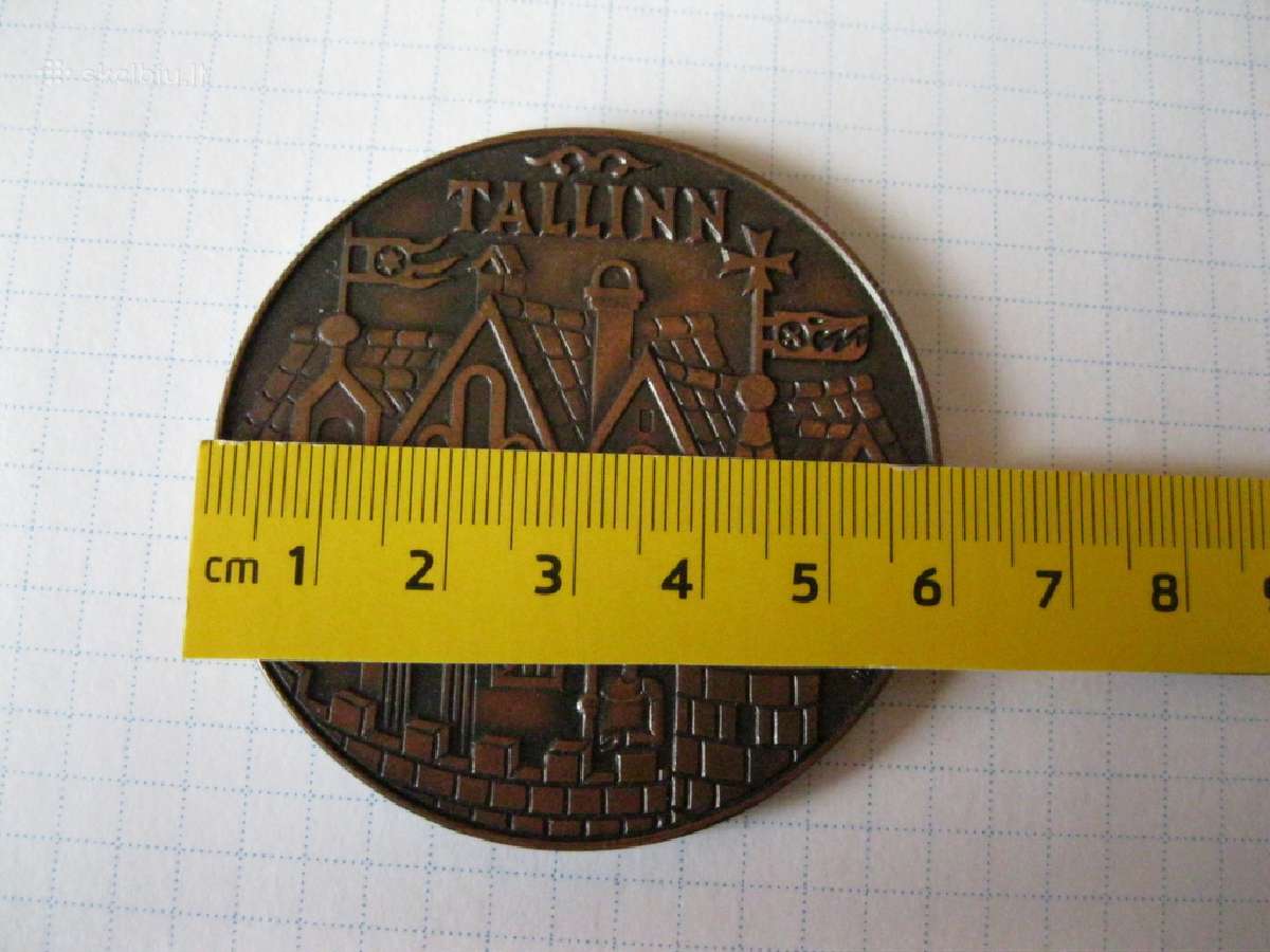 Stalo medalis.zr. foto.sunkaus metalo.autor - nuotraukos Nr. 4
