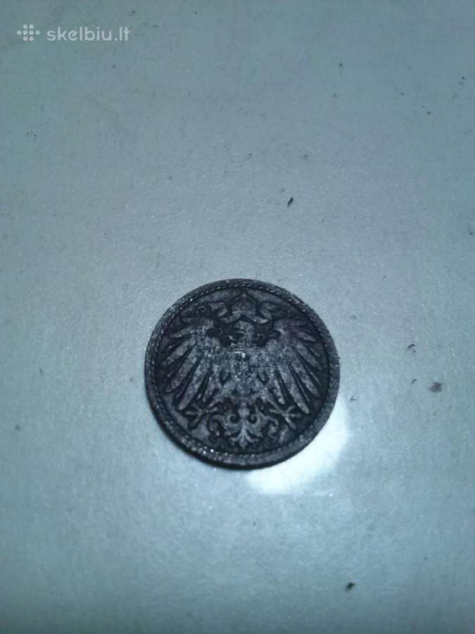 Monetos. 5 pfennig 1904m - nuotraukos Nr. 3
