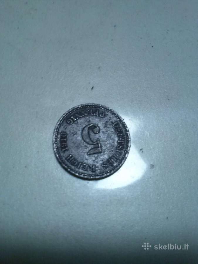 Monetos. 5 pfennig 1904m - nuotraukos Nr. 4