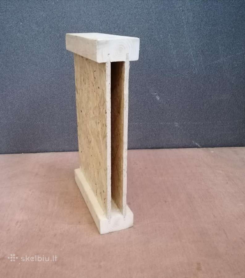 I-beam dvitėjinės sijos, ibeam gegnės - nuotraukos Nr. 16