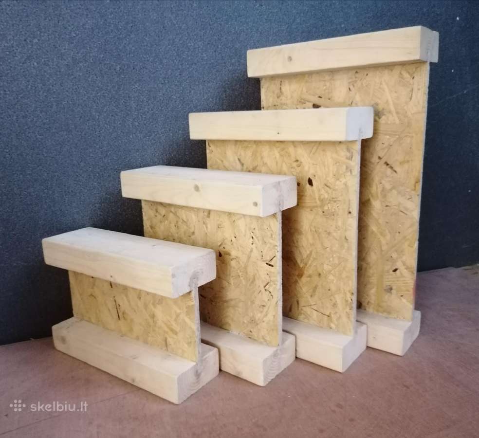 I-beam dvitėjinės sijos, ibeam gegnės - nuotraukos Nr. 15