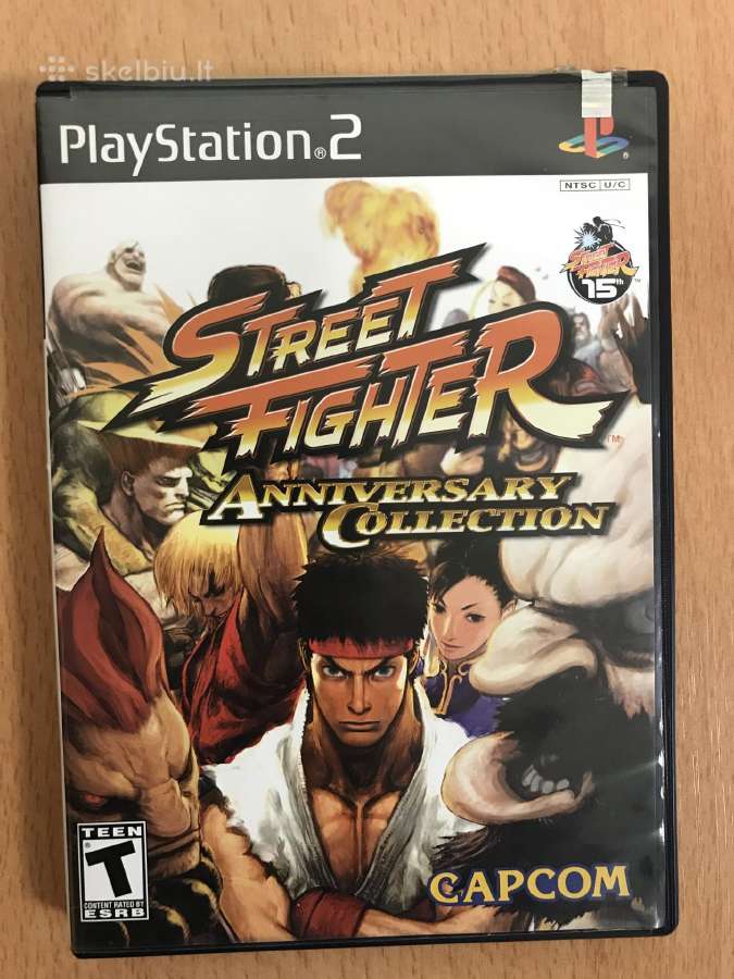 Street fighter anniversary collection ps2 Ntsc-u/c