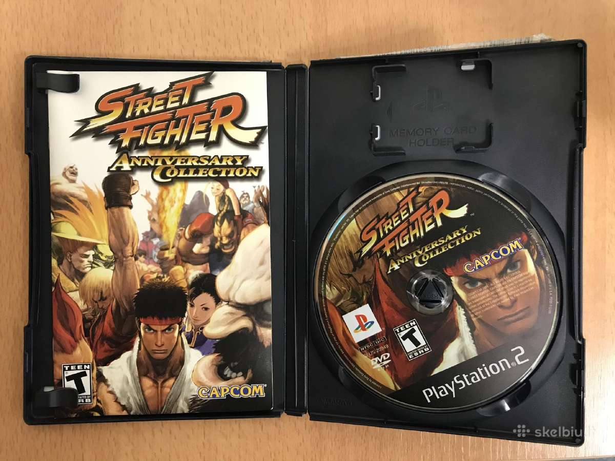 Street fighter anniversary collection ps2 Ntsc-u/c - nuotraukos Nr. 4