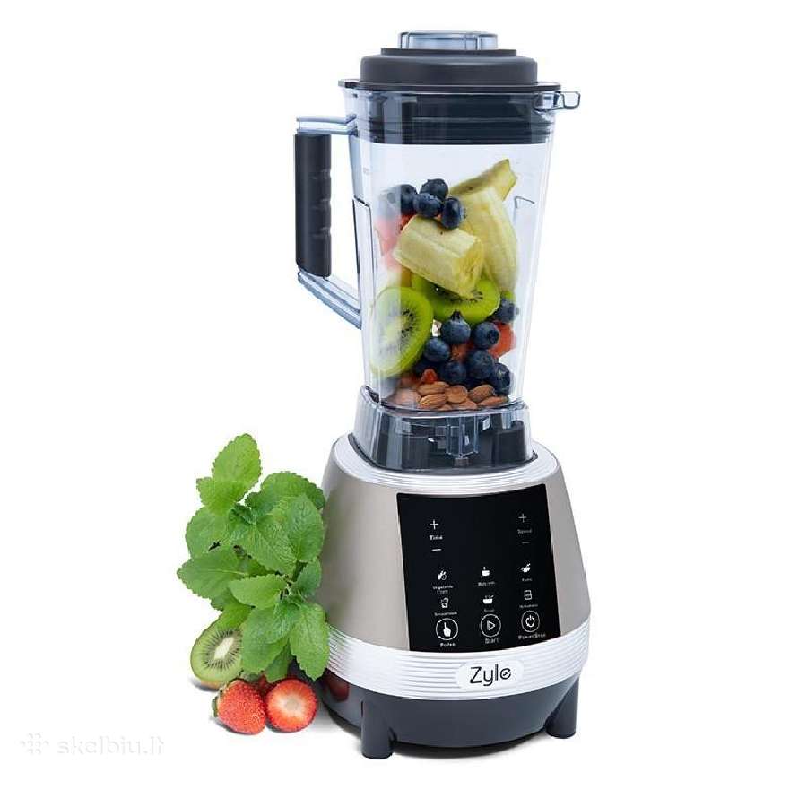 Blenderis Zyle Zy858bl 2l 2200w red naujas - nuotraukos Nr. 3
