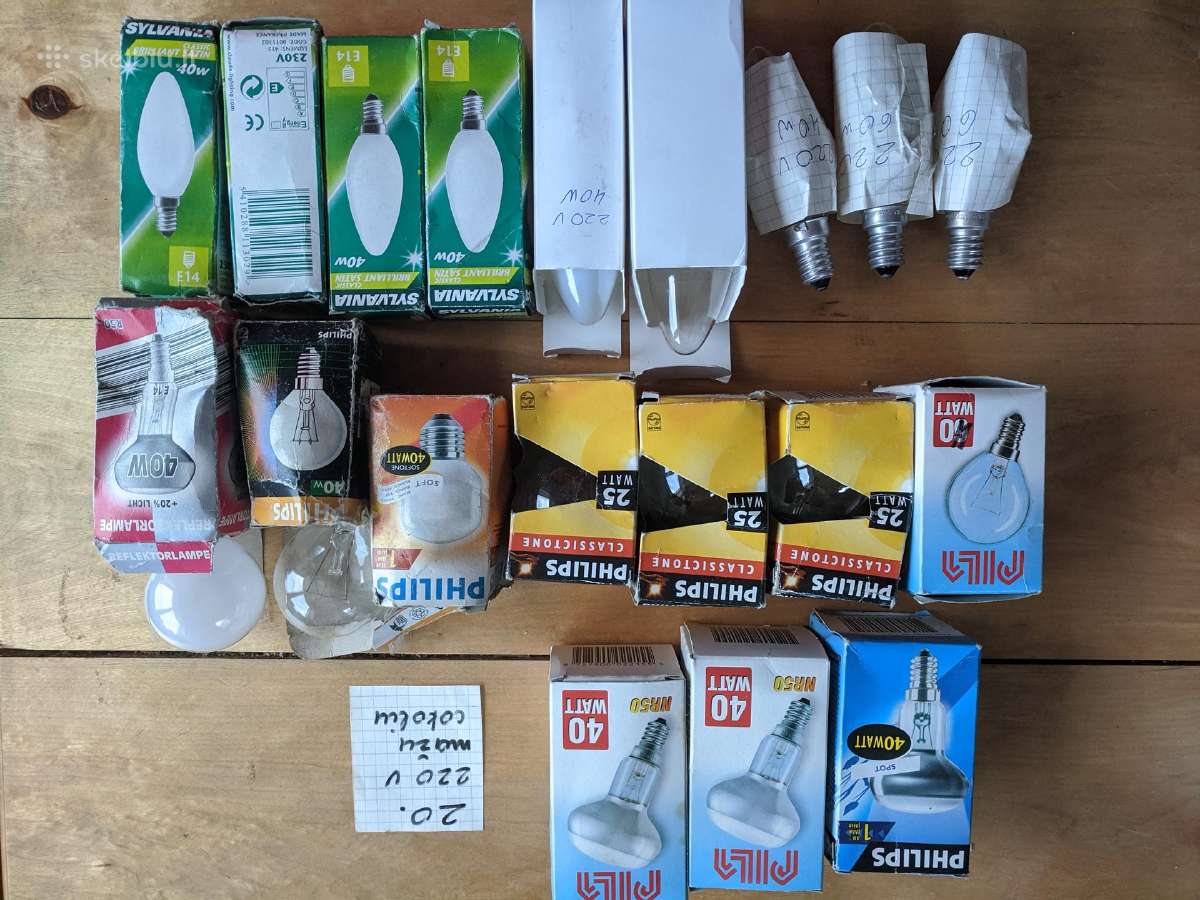 12 V ir 220 V lemputės - nuotraukos Nr. 4