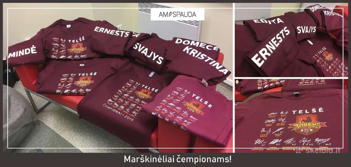 Marškinėliai su spauda, Dtf, Dtg, siuvinėjimas - nuotraukos Nr. 5