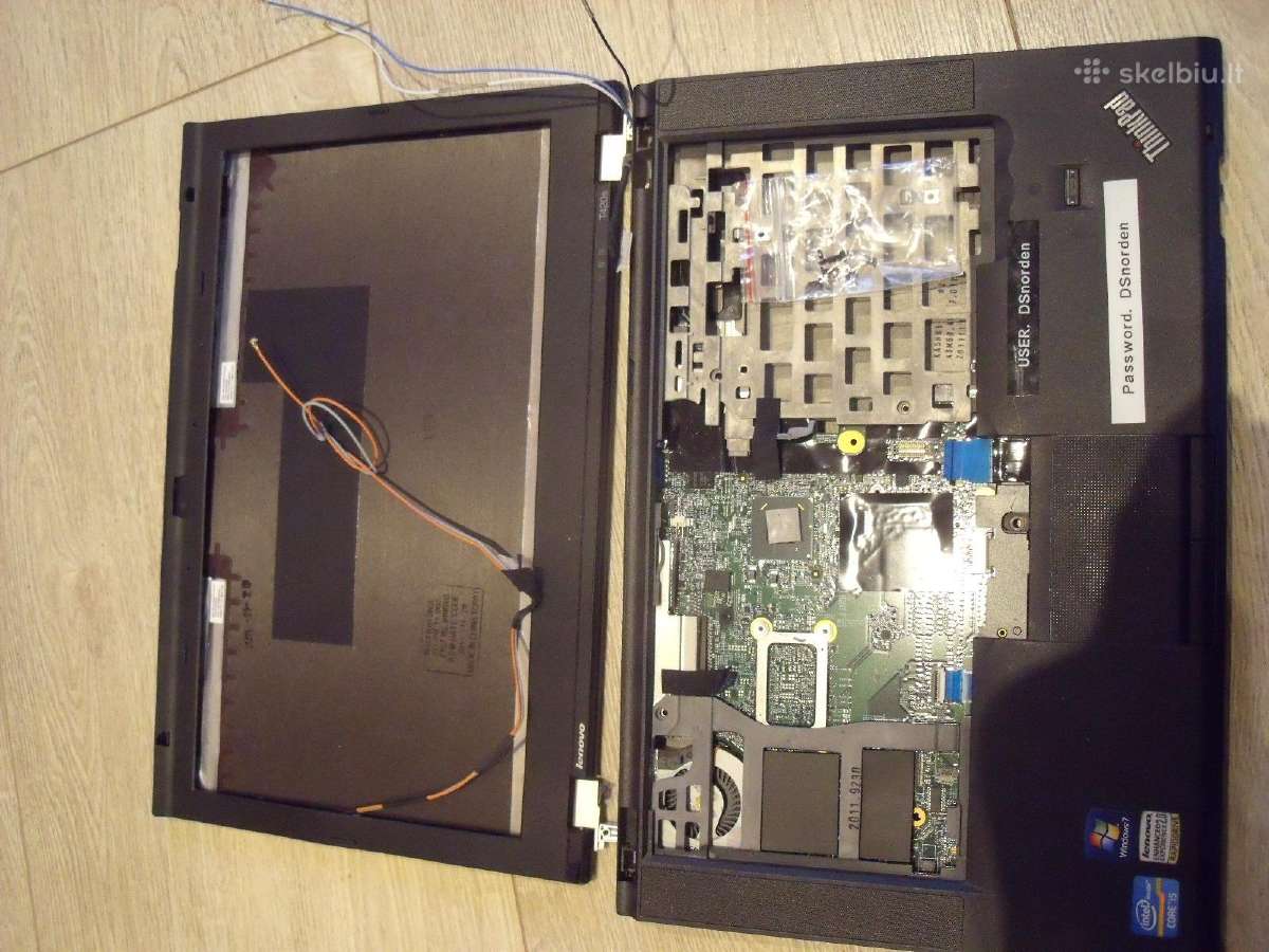 Ibm / Lenovo laptopa dalims