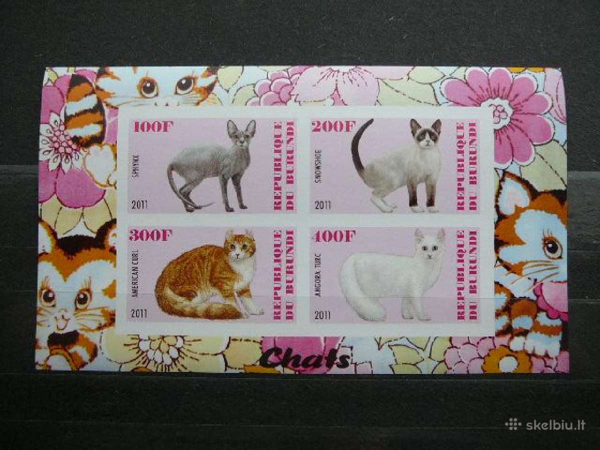Kates Burundis 2011 10xklb. svarus j223/7a/b - nuotraukos Nr. 6
