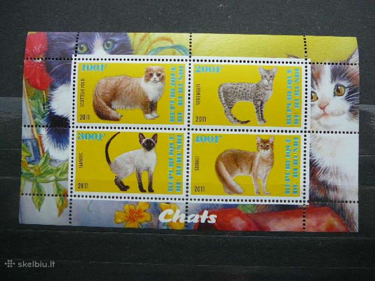 Kates Burundis 2011 10xklb. svarus j223/7a/b - nuotraukos Nr. 7