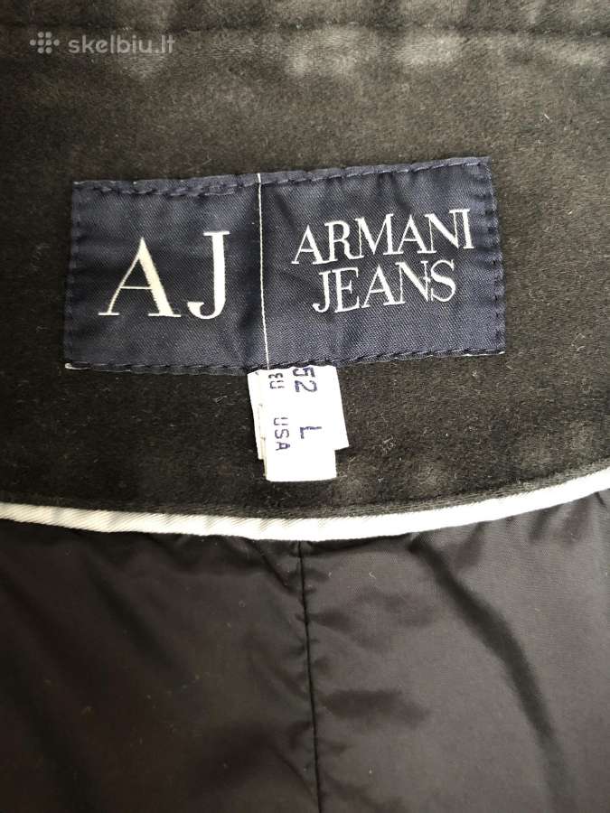 Armani jeans svarkelis, paltukas, dydis (M) - nuotraukos Nr. 5