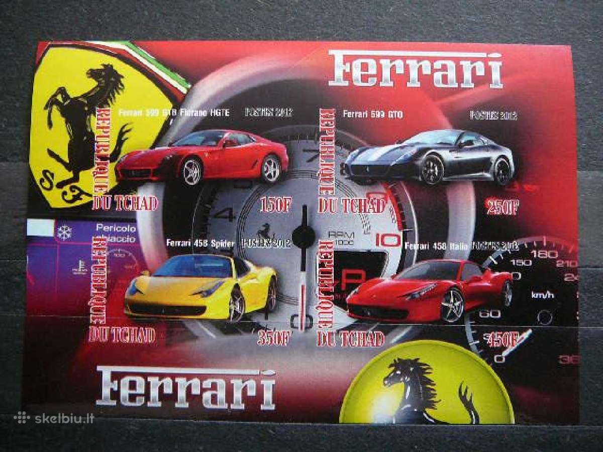Automobiliai Ferrari Cadas 2012 svarus g539a/b - nuotraukos Nr. 2