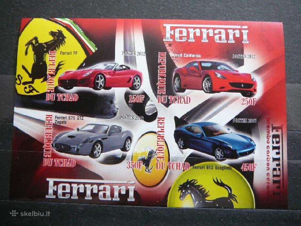 Automobiliai Ferrari Cadas 2012 svarus g540a/b - nuotraukos Nr. 2