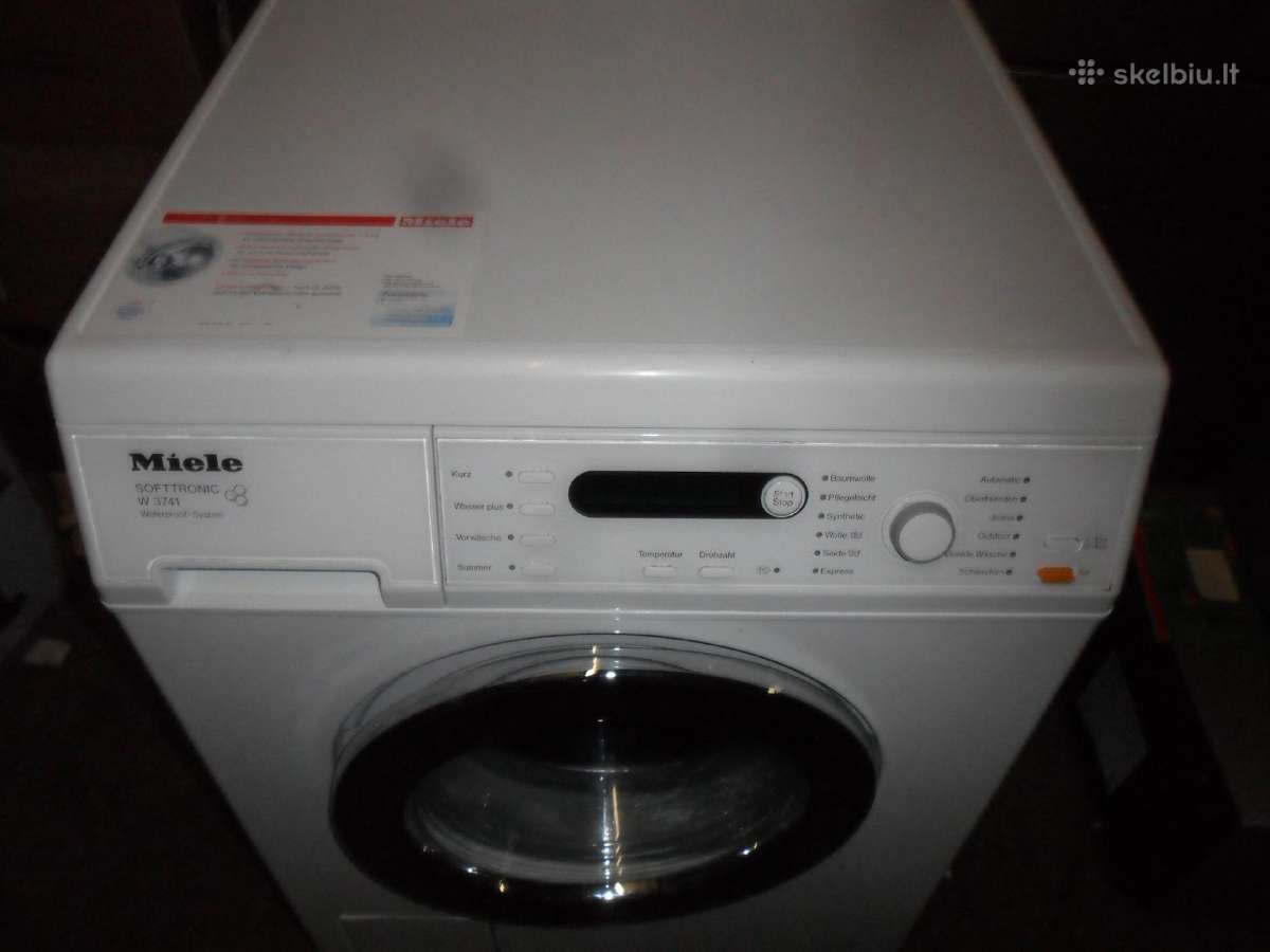 Skalbimo Masina Miele W3741 - nuotraukos Nr. 4