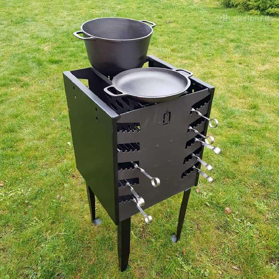 Vertikali Royal Grill šašlykinė, lauko krosnelė - nuotraukos Nr. 7