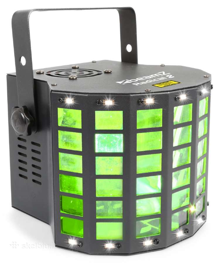 Beamz Radical II LED Derby with laser Rg and strob