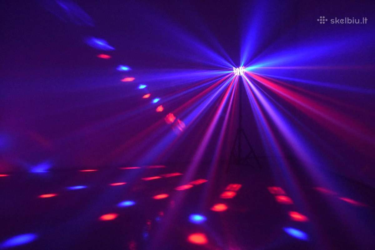 Beamz Radical II LED Derby with laser Rg and strob - nuotraukos Nr. 4
