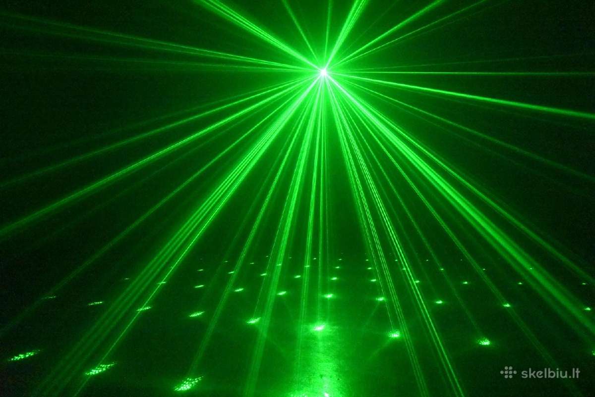 Beamz Radical II LED Derby with laser Rg and strob - nuotraukos Nr. 6